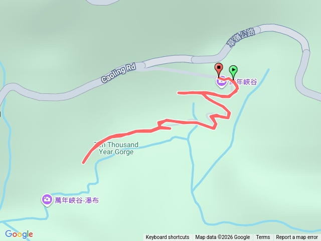 雲林百大-萬年峽谷步道預覽圖