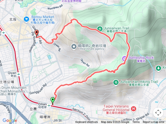 奇岩山西峰-唭哩岸山-軍艦岩-丹鳳山