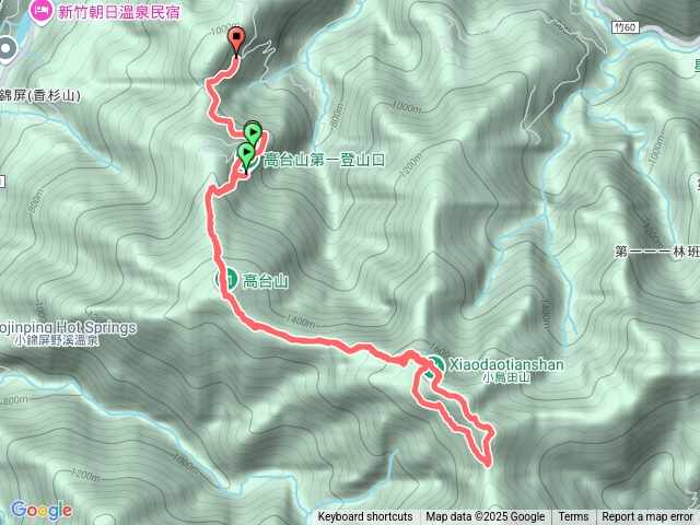 高島縱走-1