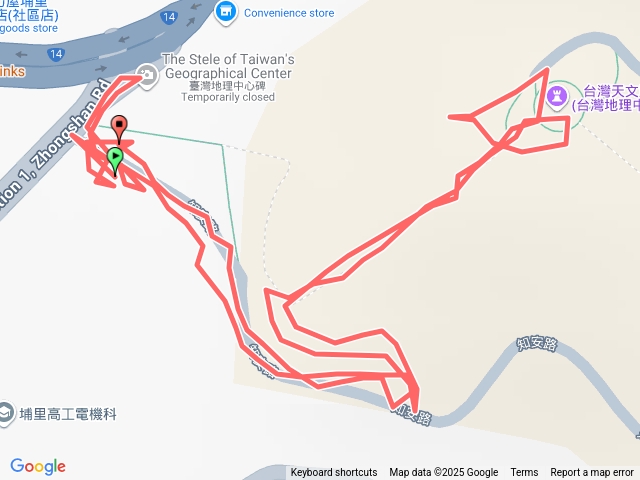 114.8.31虎子山 地理中心碑