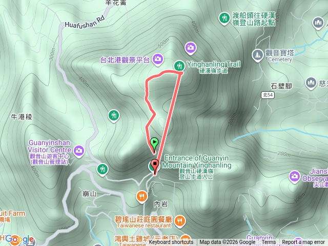 硬漢嶺步道預覽圖
