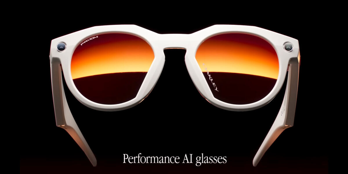 【品牌動態】Oakley 聯手 Meta 推出 HSTN 智慧眼鏡：運動與科技的完美結合