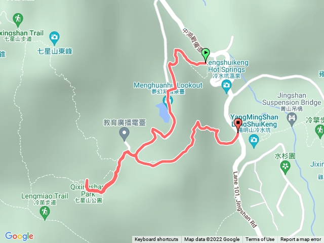 夢幻湖七星山公園