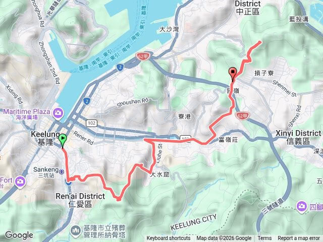 紅淡山+槓子寮山預覽圖