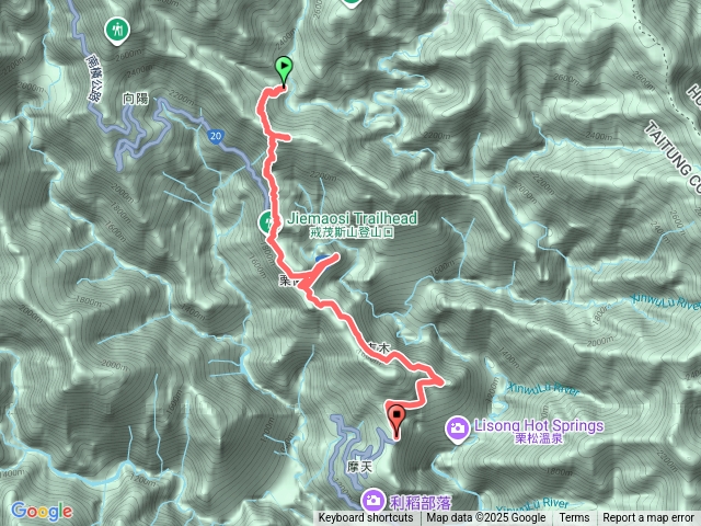 戒茂斯上嘉明湖 D4/4 - 溪底營地至登山口