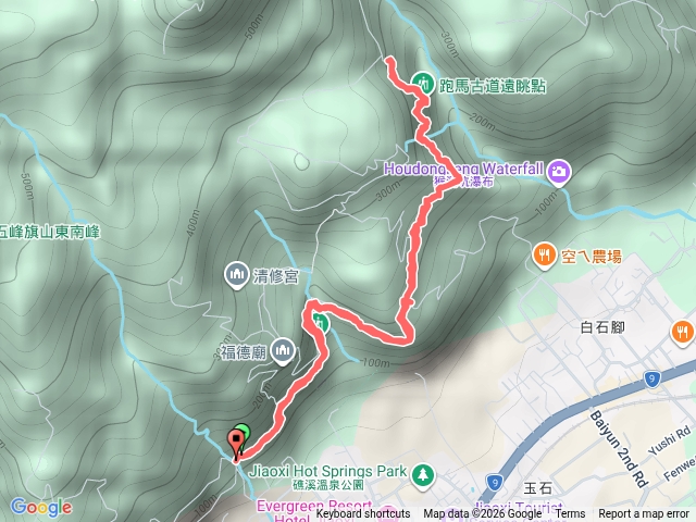 礁溪跑馬古道南口