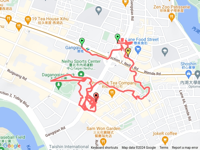 港富廣場、文德三號公園、瑞陽公園、大港墘公園