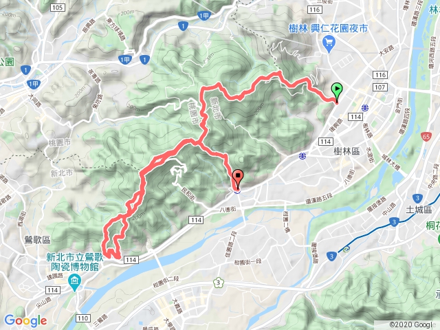 20201002 大棟山系輕鬆跑 +鶯歌大榕樹豆花