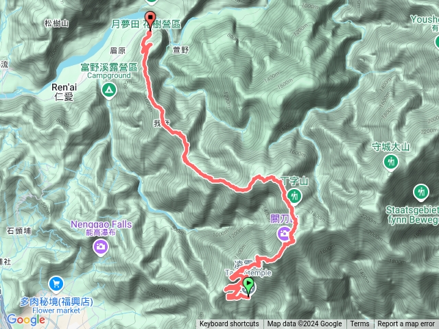 我音山走關刀山