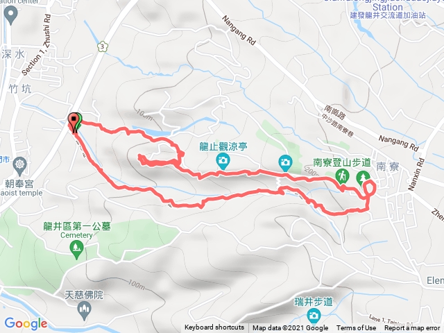 南寮竹坑登山步道