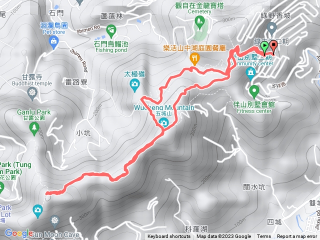 將軍嶺、五城山、天上山