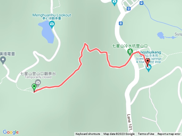 走遍陽明山尋寶任務冷擎步道202307011135