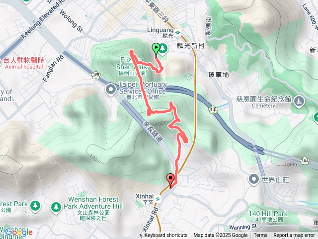 富陽公園、福州山、中埔山榕樹步道預覽圖