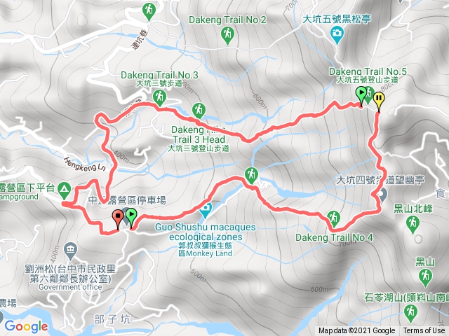 大坑四號下三號步道