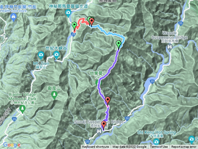 【那瑪夏／桃源】1100227～28-玉山山脈南一段(曲積山、可那部山、可那部西南峰、我丹山、南我丹山、他果晏山、塔羅留山)