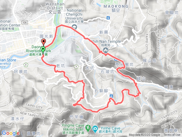 救千宮步道-樟山寺-貓空O型