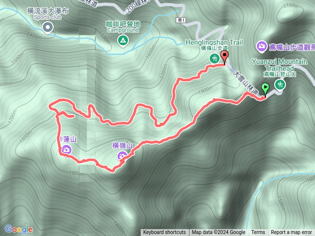 2024-1127橫嶺沙連C繞缺笛吹山（下撤白石桌椅走錯路折返）預覽圖