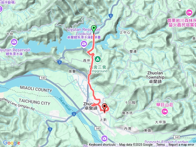 樟之細路新開國小到卓蘭段