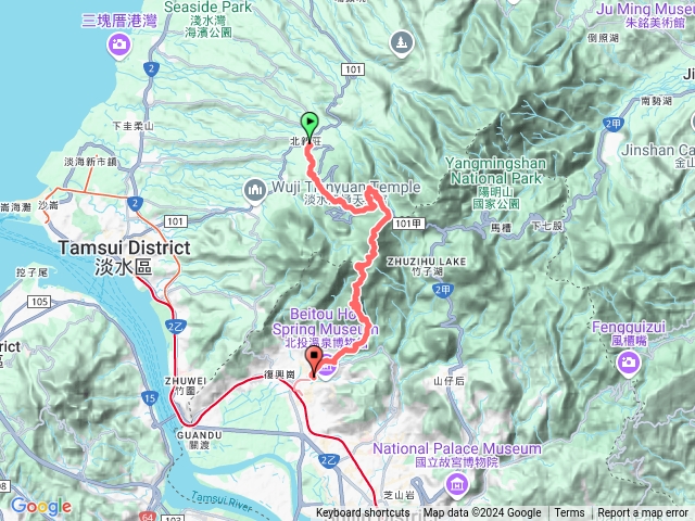 24-12-22十八彎古道、大屯山、中正山出十八份