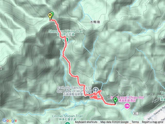 五峰旗停車場-抹茶山