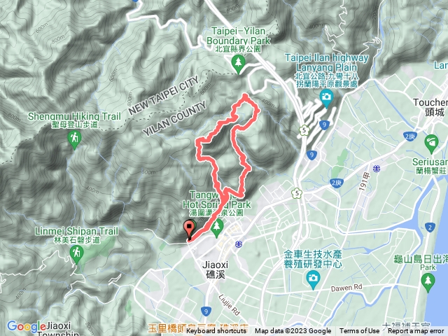 鵲子山+跑馬古道O型