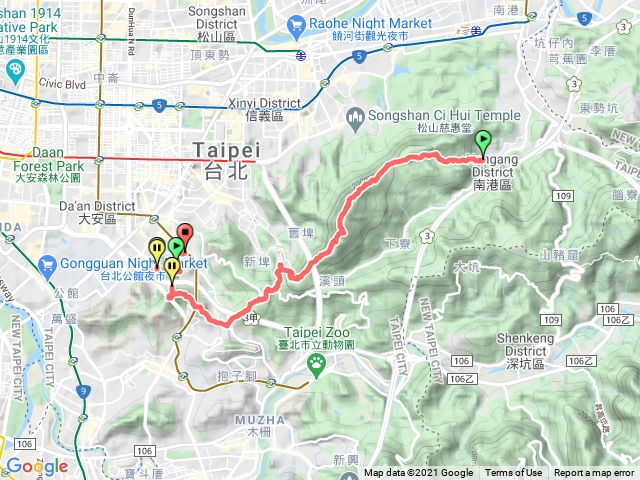 台北大縱走第六段