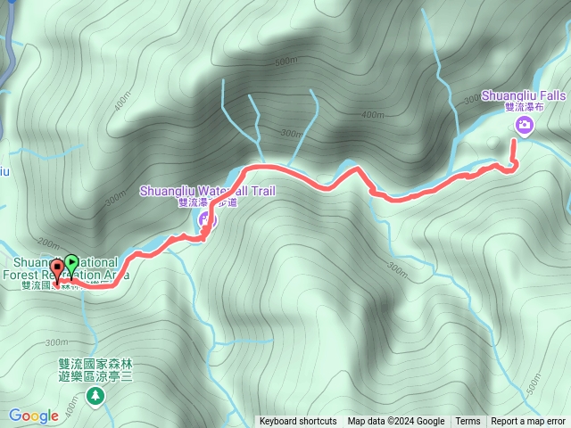 雙流森林遊樂區（雙流瀑布）