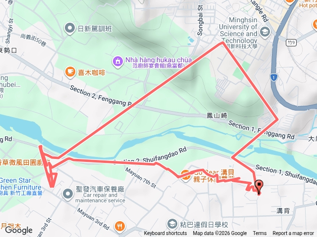 鳳山溪堤防步道健走