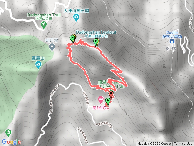 小百岳#60 大凍山步道