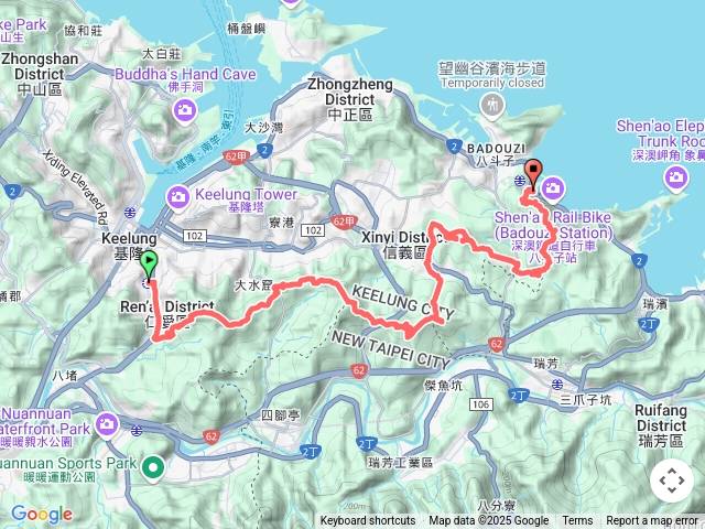 基隆天際線東段(三八縱走)