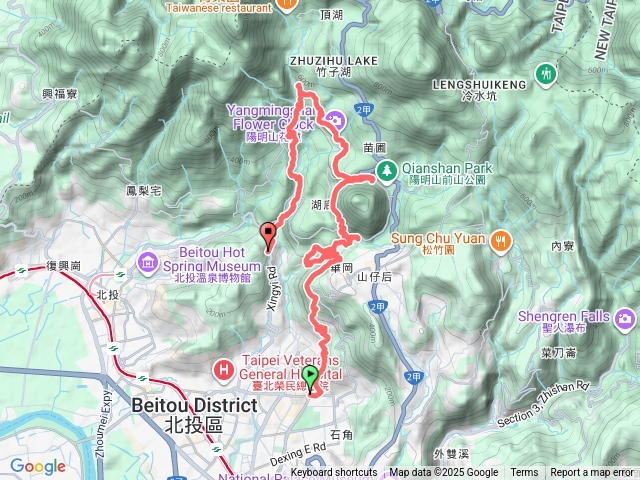 從天母出發走到陽明山～天母古道+陽明山六瀑預覽圖