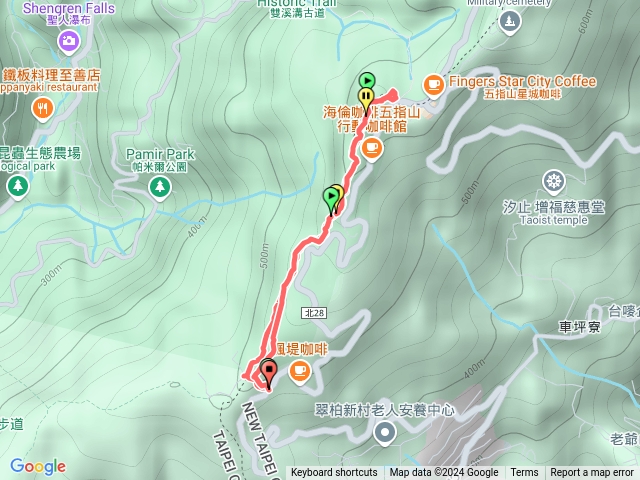 2024臺北大縱走臺北大縱走第四段-1：碧山到雙溪溝步道202409021345預覽圖