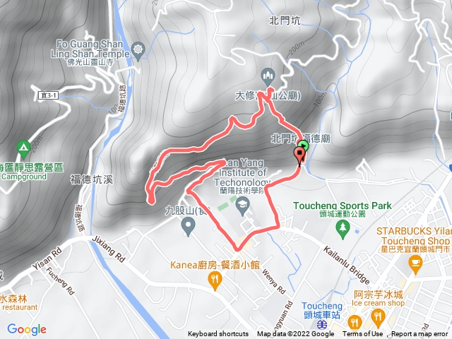 頭圍山仙公廟步道