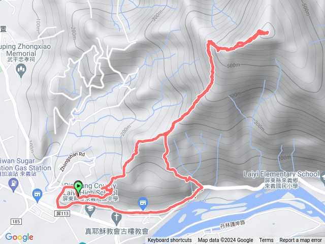 20240713屏東古樓山-新置山西南峰-新置山