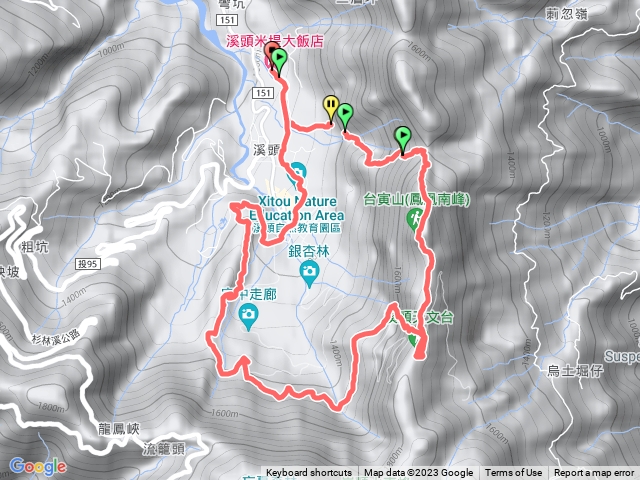 鳳凰山北嶺線