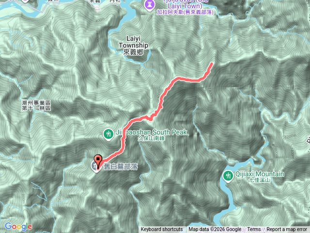 峠山(卡山)大武藏山