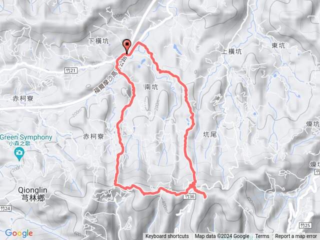 [新竹郊山]坑尾越嶺飛沙#2...陳屋山+坑尾山+下橫坑山+牛欄窩山