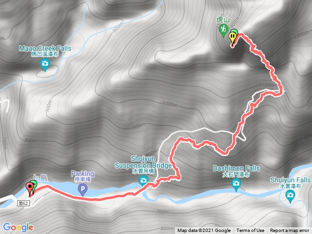 苗栗虎山，小百岳的大壩尖山