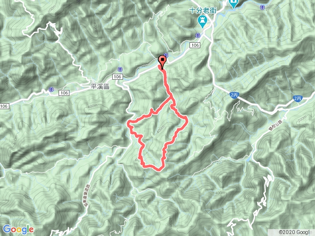 20200621 萬寶洞瀑布、平溪子山、青林山、畝畝山、灰窯瀑布O型