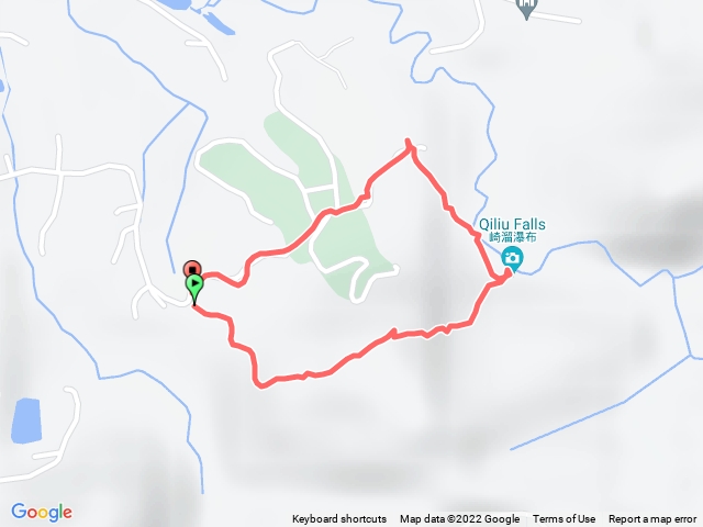 燕巢崎溜山 崎溜瀑布