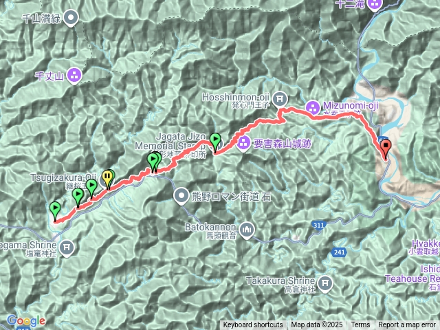 （新路）熊野古道中邊路：近路王子-熊野本宮大社