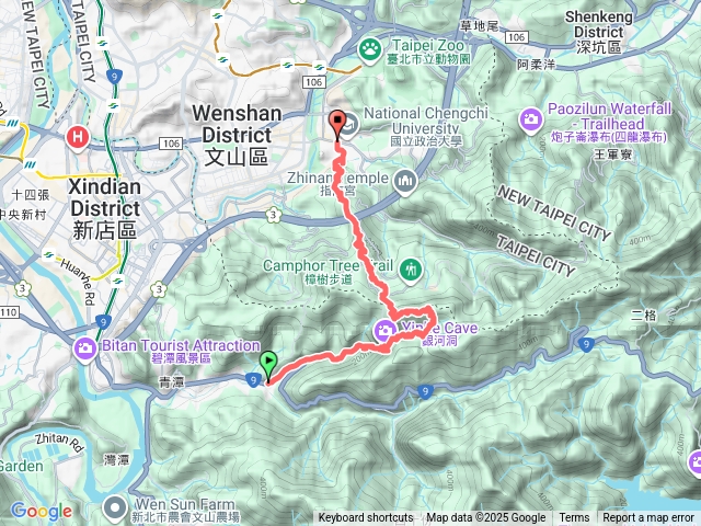 琳- 銀河洞越嶺鵝角格山下飛龍步道