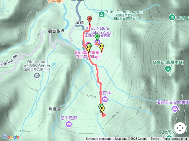 早安2025051710：52登溪頭天文臺步道祝順心如意。_