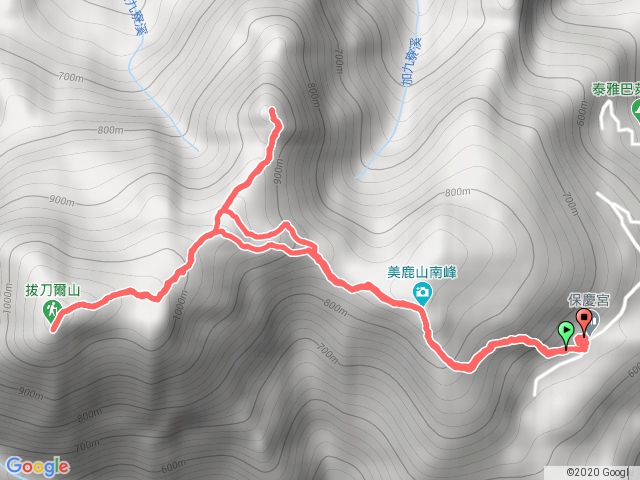 拔刀爾山、高腰山
