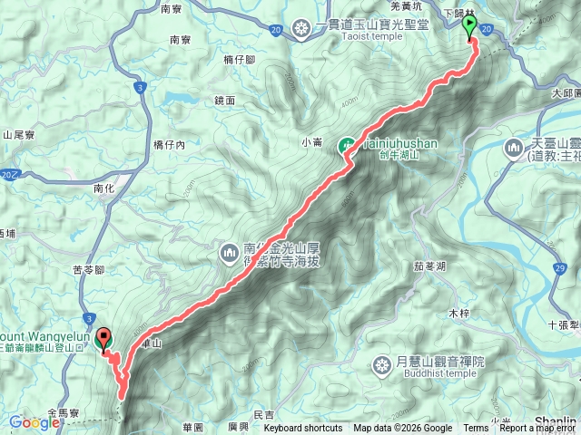 20260117烏山縰走