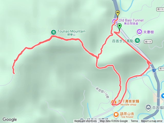 2026.115.05.30六桃園市大溪區舊百日隧道.頭寮山.頭寮山西南峰.牛角湳山.牛角湳山西南峰.內湳溝山