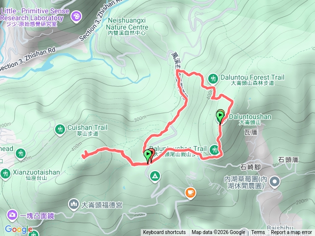 大崙頭尾山O型預覽圖