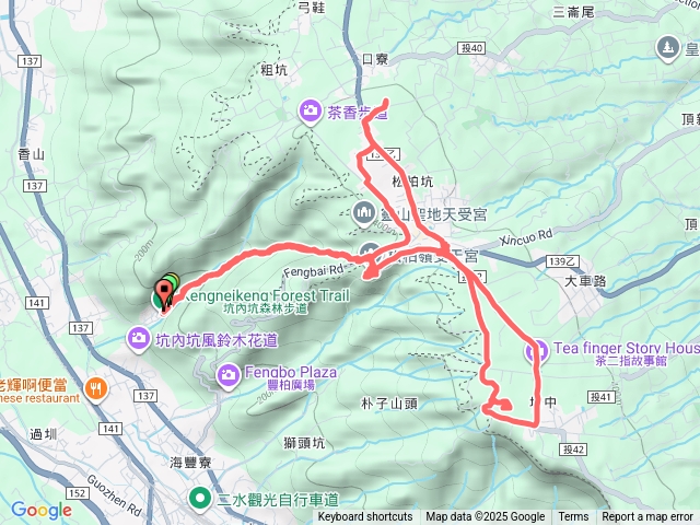 坑內坑順走口寮山獅子頭山輕鬆行預覽圖