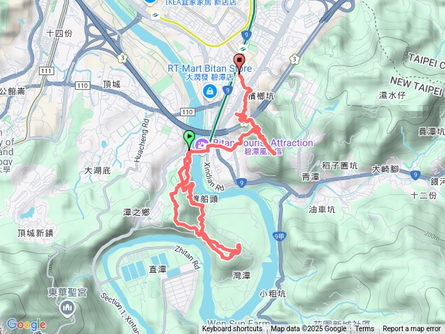 和美山、灣潭山、小獅山