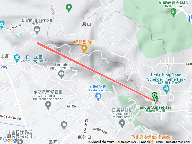 鳳崎落日登山步道